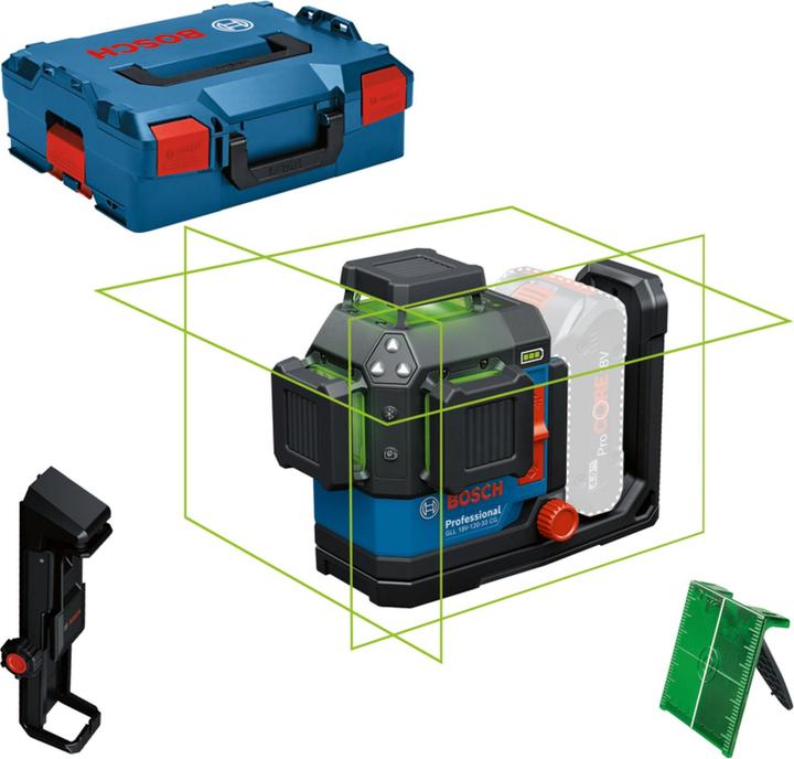 Bosch Professional Linienlaser GLL 18V-120-33 CG