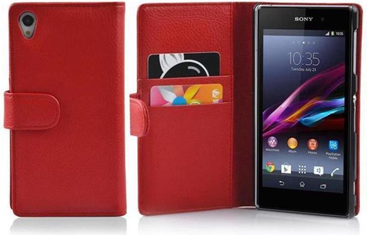 Produktbild Cadorabo Book mit Struktur Cover (Sony Xperia Z1)