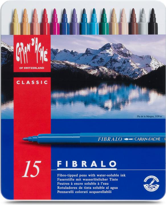 Produktbild Caran d'Ache Fibralo (15x)