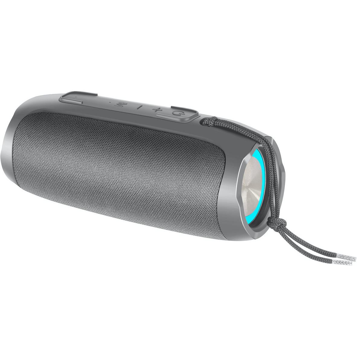 Denver BTV-220GREY Tragbarer Lautsprecher Tragbarer Stereo-Lautsprecher Braun 8 W (2.50 h, Batteriebetrieb), Bluetooth L...
