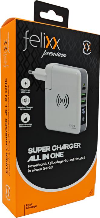 Produktbild Bea-Fon Beafon felixx Premium Super Charger All in One inkl. Powerbank