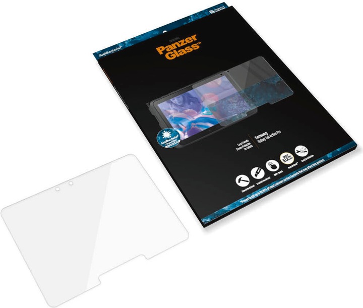 Actual product image PanzerGlass Screen protector for tablet (1 Piece, Galaxy Tab Active Pro)
