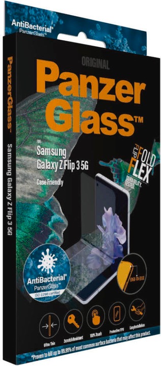 Actual product image PanzerGlass Case Friendly (1 Piece, Samsung Galaxy Z Flip3)