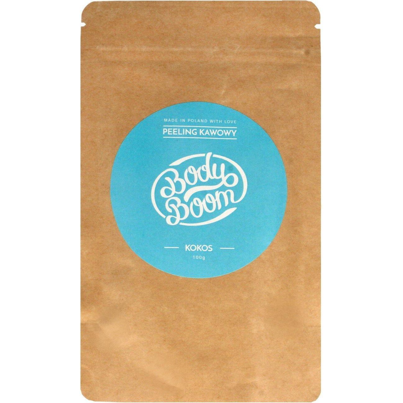 Body Boom, Duschmittel, Bielenda Coffee Scrub Körperpeeling Kokosnuss 100g