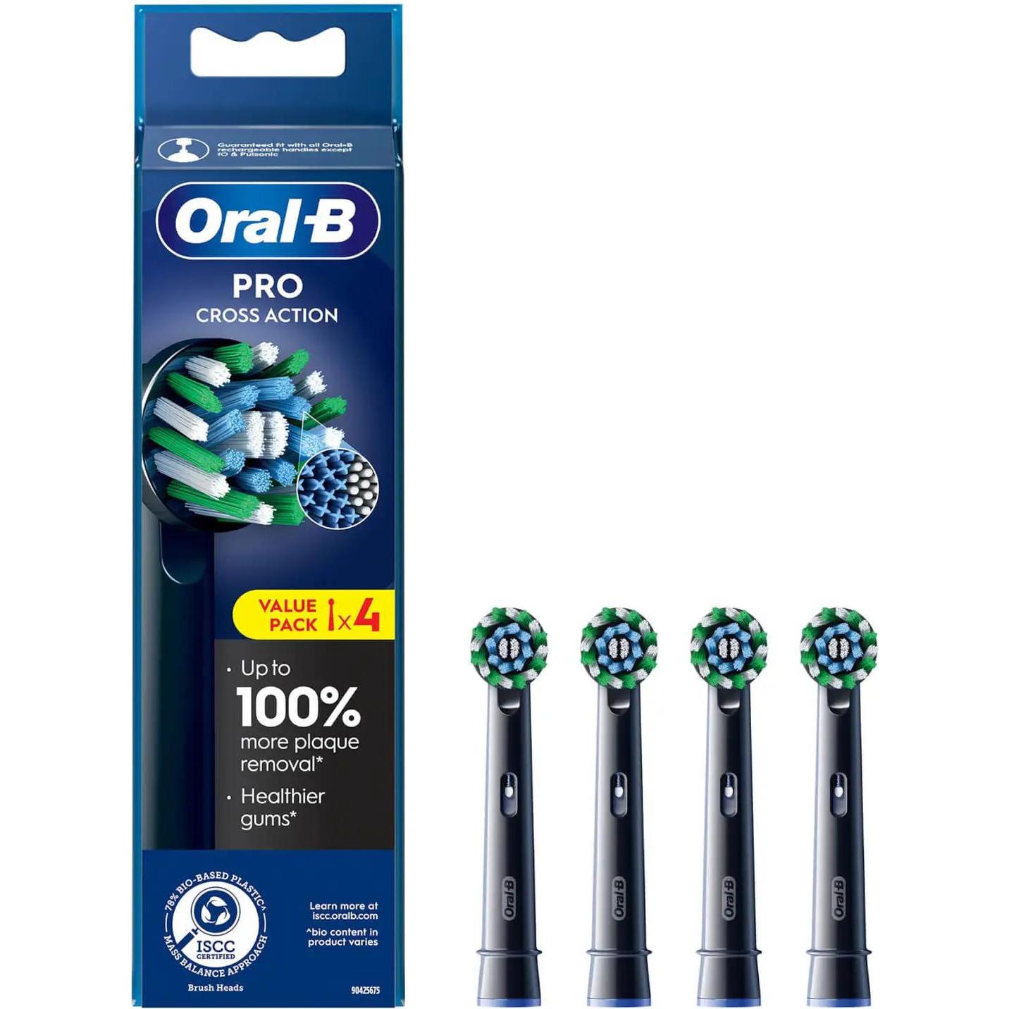 Oral-B, Testine per spazzolino, Oral B - Cross Action EB50 4.0pz (4 x)