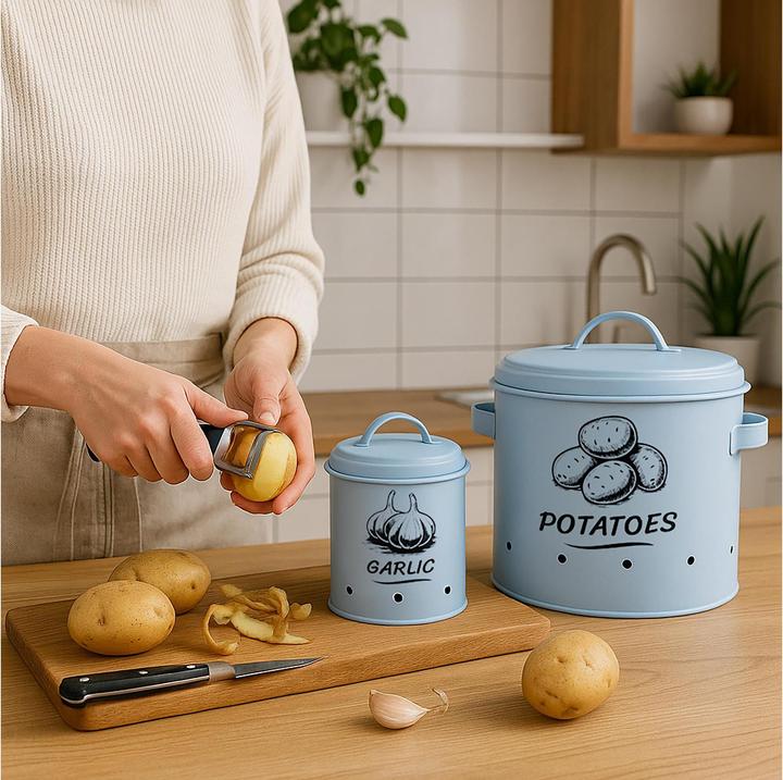 Produktbild Relaxdays Kartoffel Aufbewahrungsbox 3er Set