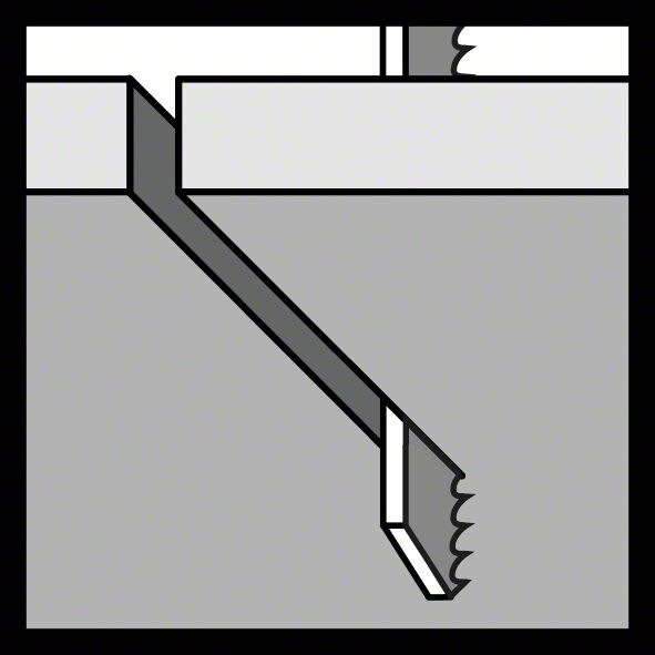 Produktbild Bosch Professional Zubehör PRO Hardwood clean T101BF Stichsägeblatt, 100 mm, 3-tlg.