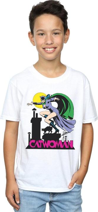 Produktbild Catwoman Text Logo TShirt Jungen (140, 146)