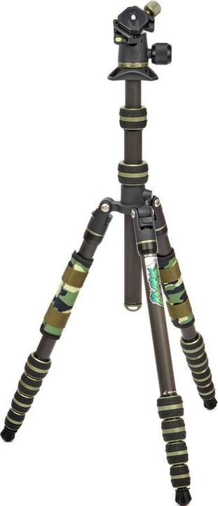 Produktbild 3 Legged Thing Punks Brian 2.0 Tripod Kit Black/Green with AirHed Neo 2.0 (Carbon, Metall)