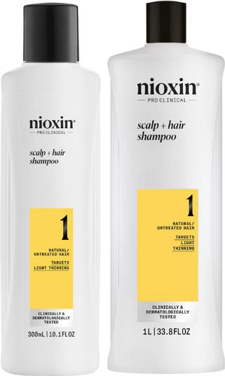 Image du produit Nioxin Scalp + Hair System 1 Shampoo (300 ml, Shampoing liquide)