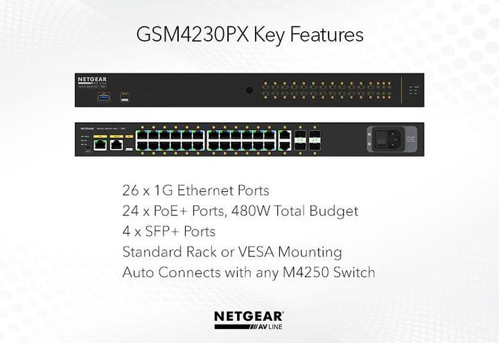 Produktbild Netgear M4250 (26 Ports)