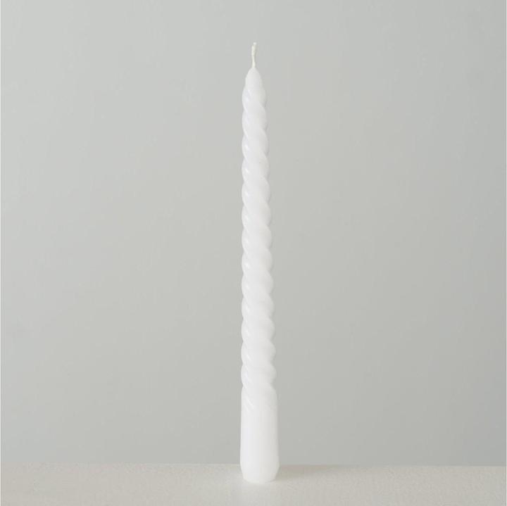 Image du produit Boltze Home Bougie Etoile Twisto 20 x 2 cm, blanc, 6 pièces (6 pcs)