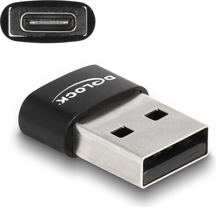 Produktbild Delock USB Typ A – USB C (USB-A, 2 cm)