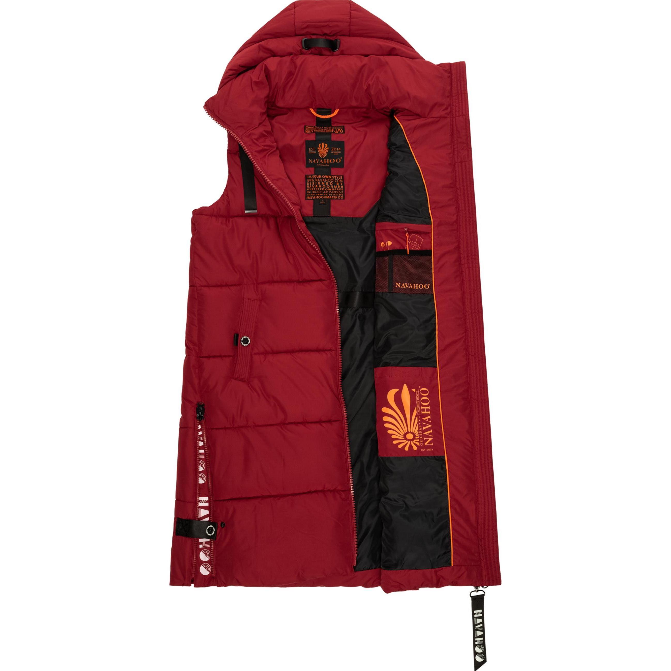Thumbnail - Navahoo, Damen, Weste, Schnuffelchen, Rot, (XS)