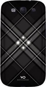 Produktbild White Diamonds Grid Case für Galaxy S III - Schwarz (Samsung Galaxy S3)
