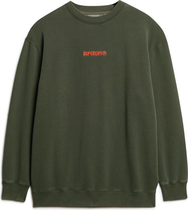 Produktbild Superdry Locker geschnittenes Rundhalssweatshirt mit Mikro-Logo (XL)