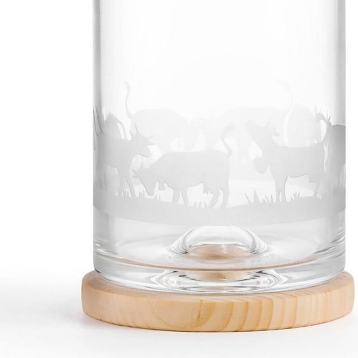 Produktbild Nature's Design Glaskaraffe Kühe Suje (1 l)