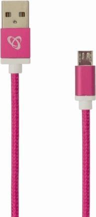 Actual product image Sbox USB->Micro USB M/M 1.5m USB-10315P pitaya pink (1.50 m, USB 2.0)