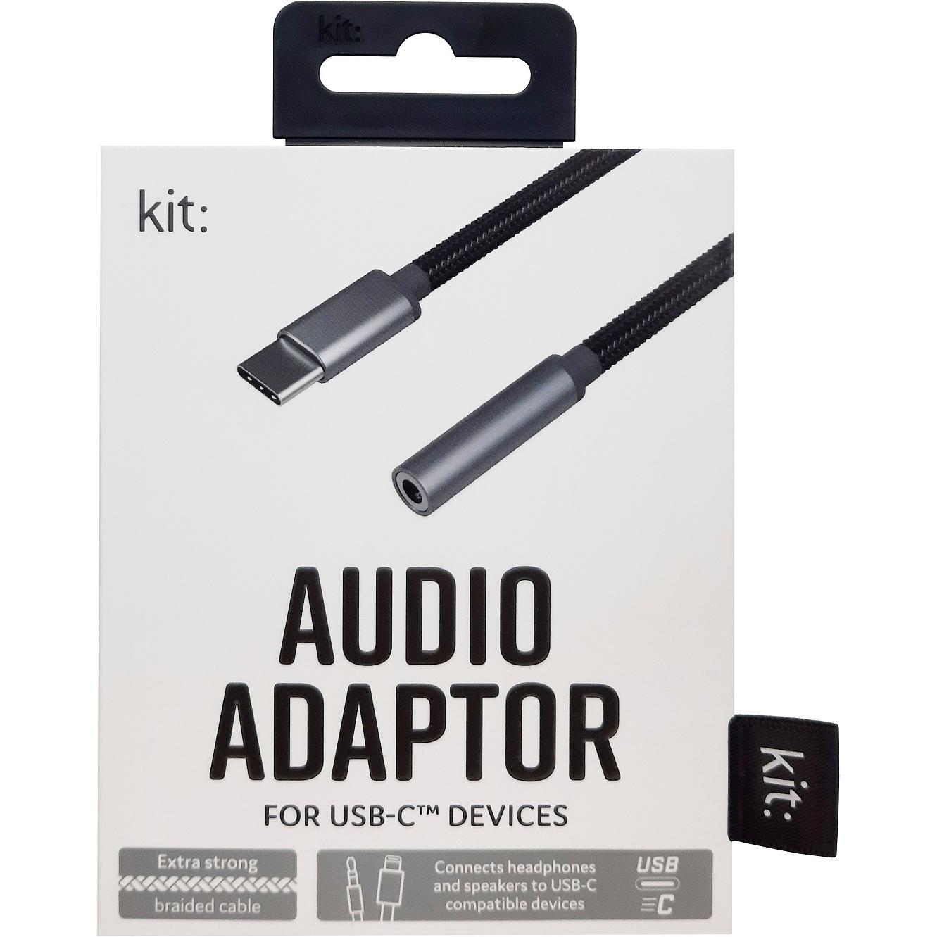Thumbnail - Kit Audio Adapter PRAC-C35SG, Audio Adapter, Schwarz