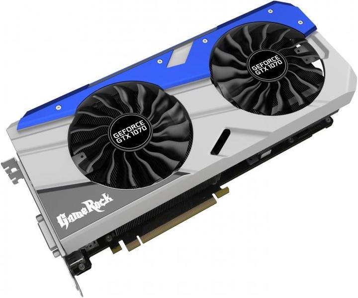 Actual product image Palit GeForce GTX 1070 GameRock (8 GB)