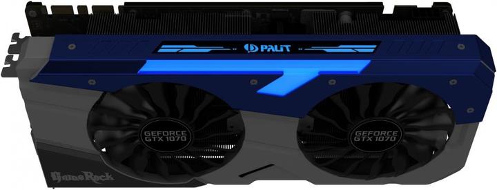 Actual product image Palit GeForce GTX 1070 GameRock (8 GB)