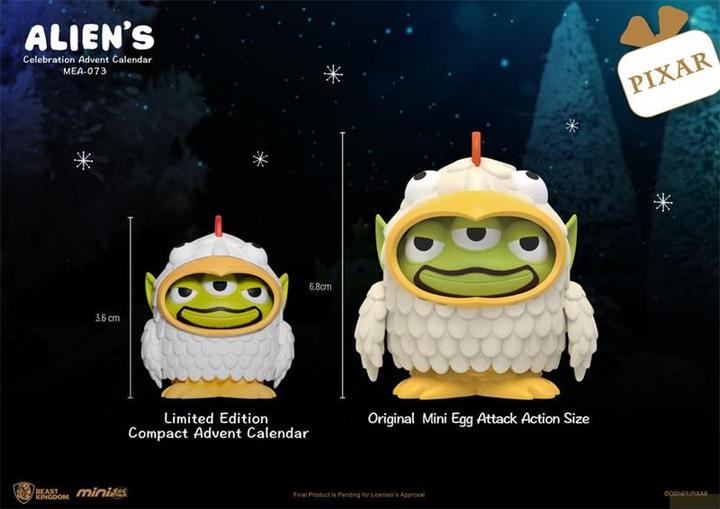 Produktbild Beast Kingdom Toy Story Mini Egg Attack Adventskalender Alien's celebration