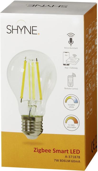 Produktbild Shyne Leuchtmittel (E27, 7 W, 806 lm, 1 x, E)