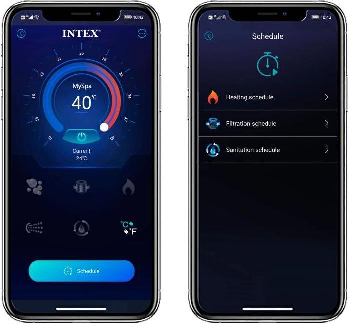 Actual product image Intex PureSpa Jet & Bubble Deluxe (6 Persons)