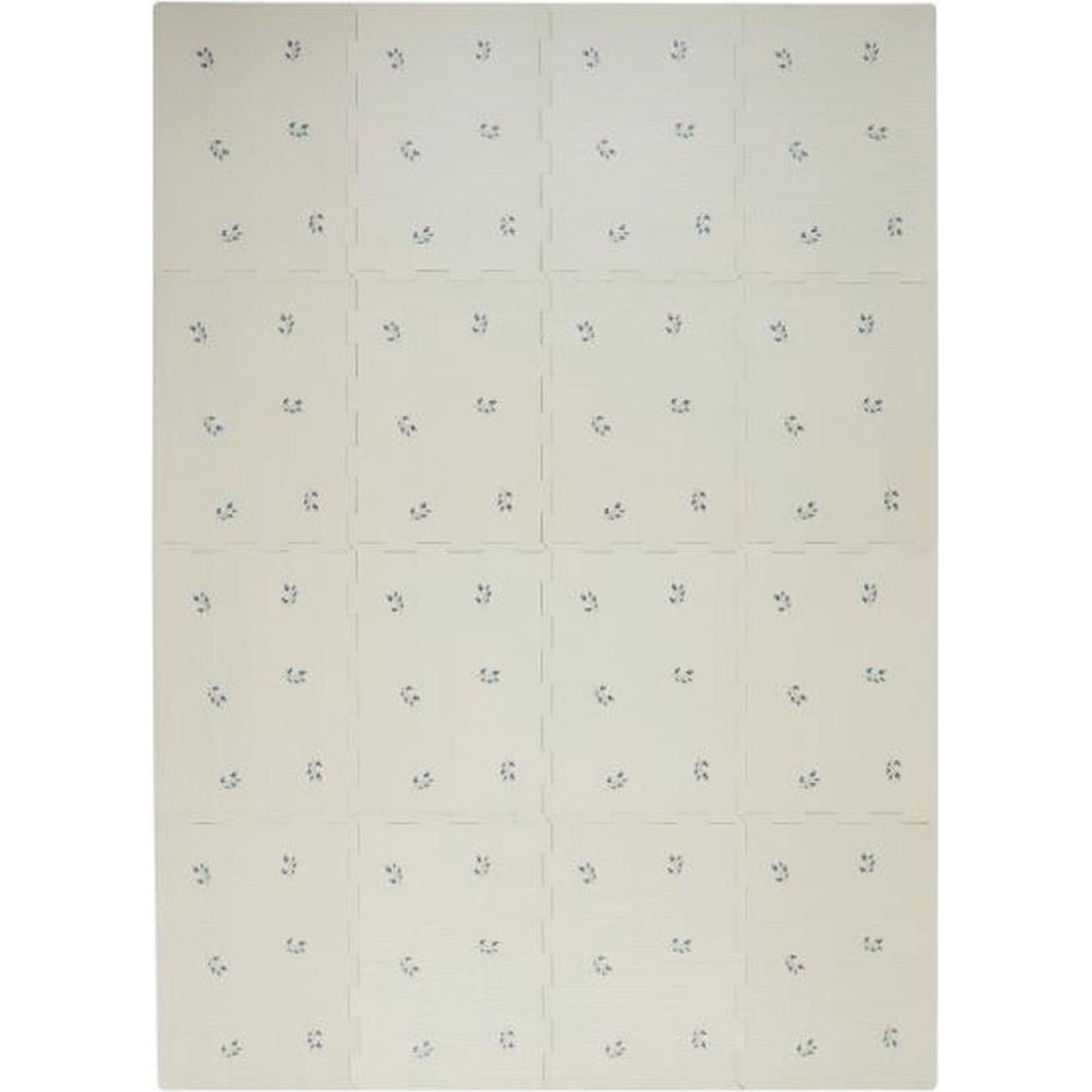 3 Sprouts Blu/Grigio Tappetino Da Gioco, Spielmatte Blaubeere/Taupe (171 X 123 Cm)