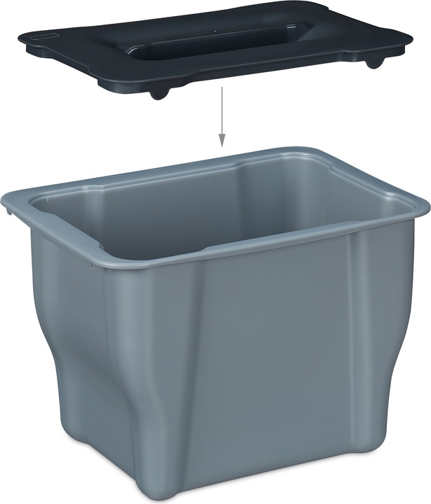 Actual product image Relaxdays Organic garbage can (5 l)