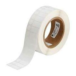 Brady, Etiketten, THT-306-7600-3, Polypropylen, Transparent, glänzend, 25.40 x 12.70 mm, mit Deckeletikett 11.