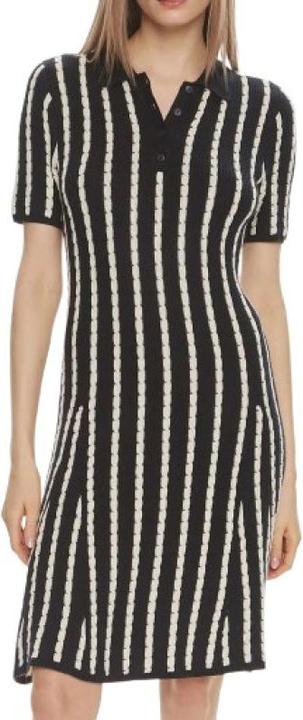 Tommy Hilfiger Zopfmuster- und Polokleid (XS)