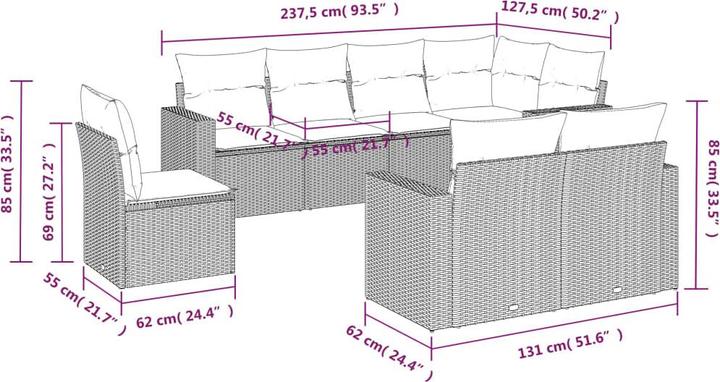Produktbild vidaXL Selene