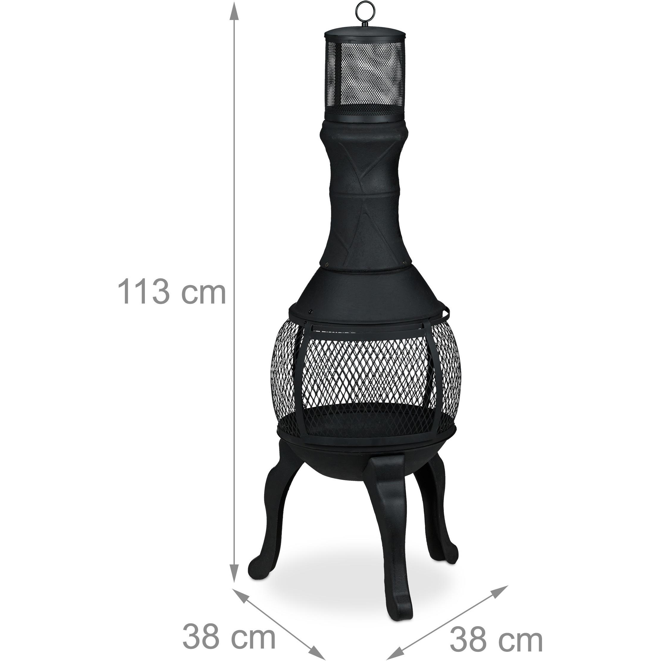 Thumbnail - Relaxdays, Gartencheminée, Terrassenofen