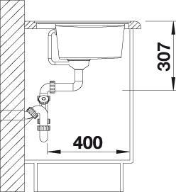 Produktbild Blanco Zenar XL 6 S-F (Spülbecken Zubehör, 98.75 cm, 49.75 cm)