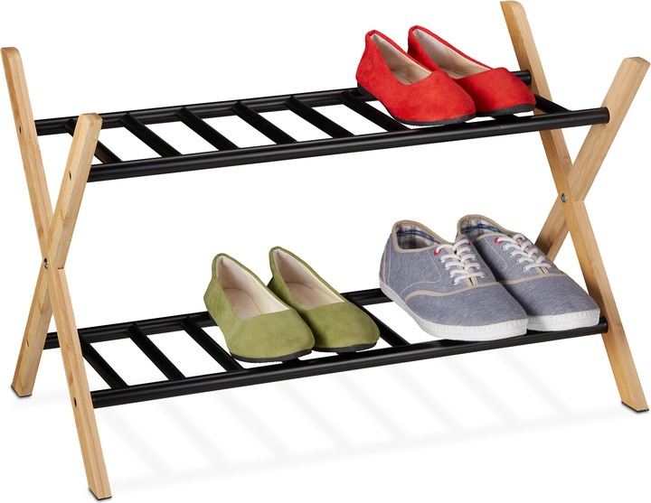 Actual product image Relaxdays Shoe rack (67 x 36.5 x 42.5 cm)