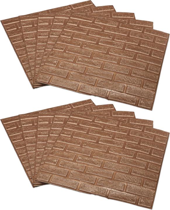 Productafbeelding Relaxdays 10x wandpanelen (70 x 70 cm)