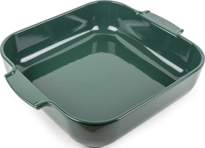 Peugeot Auflaufform quadratisch waldgrün 36 cm