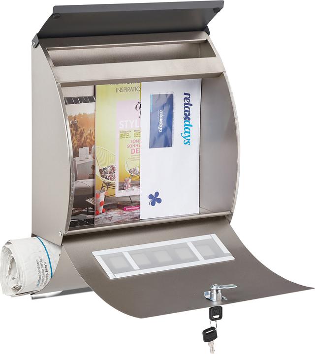 Actual product image Relaxdays Mailbox