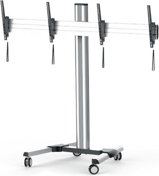 Actual product image PureMounts PDS-2002C Dual Display Trolley