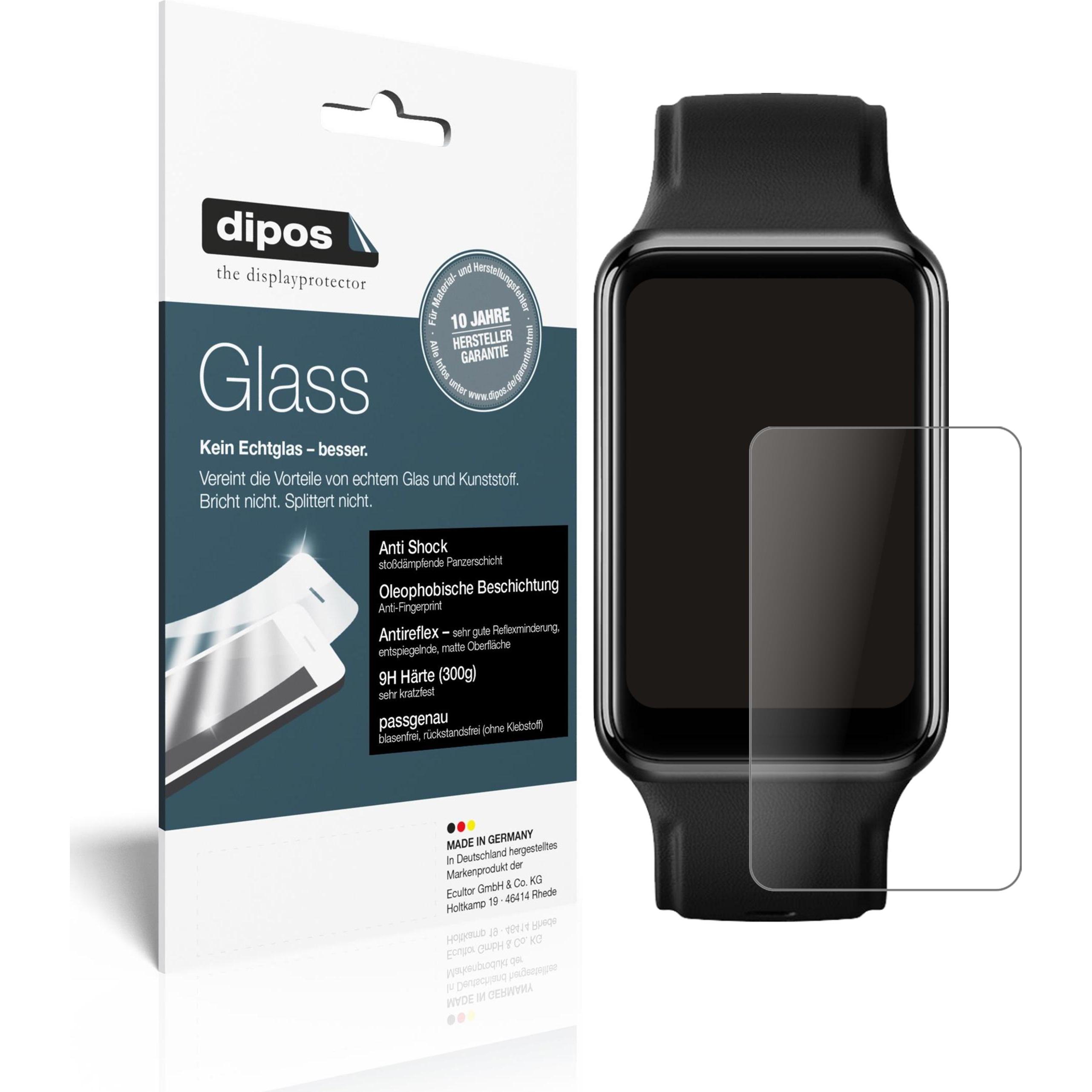 Dipos Displayschutz Anti-Shock, Smartwatch Schutzfolie, Transparent