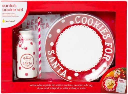 Produktbild Pearhead Santa's Cookie Set