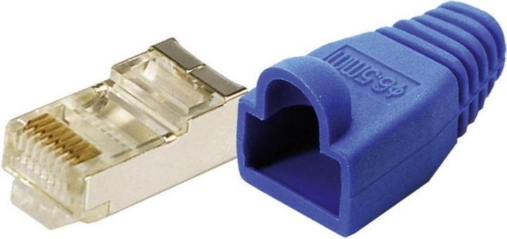 Produktbild LogiLink RJ45 Steckverbinder 5e, geschirmt (CAT5e)