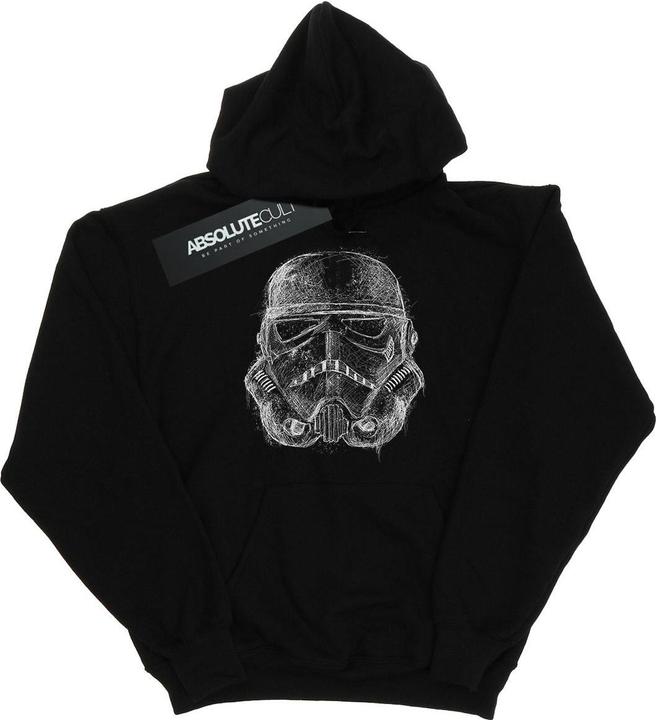 Produktbild Star Wars Stormtrooper Scribble Helmet Kapuzenpullover (L)
