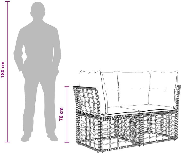Immagine prodotto vidaXL Garten-Lounge-Set