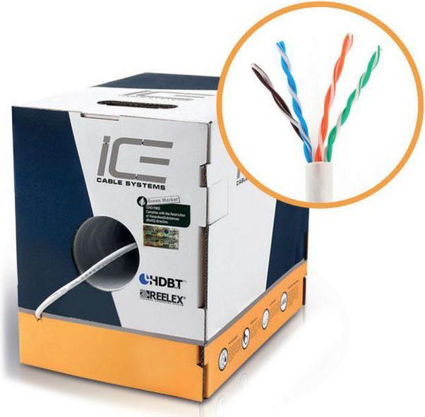 Produktbild Purelink ICE Cable Cat.6 Cable GREEN, 550MHz (UTP, CAT6, 305 m)