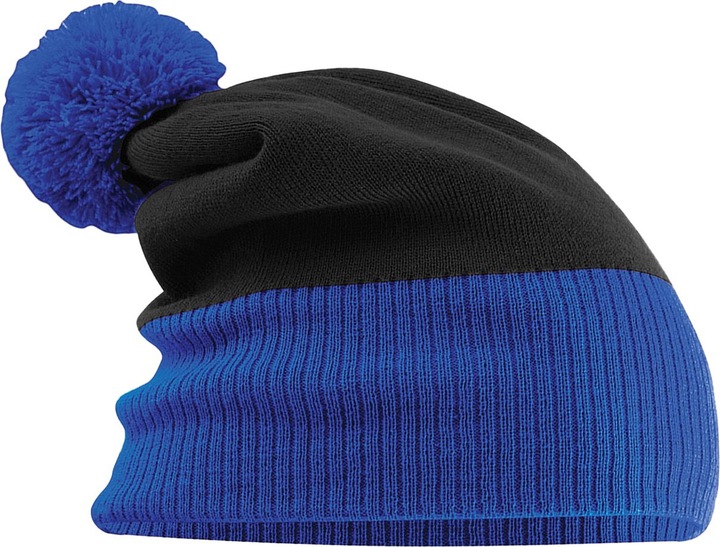 Actual product image Beechfield Unisex Adult Snowstar Two Tone Beanie (One size)