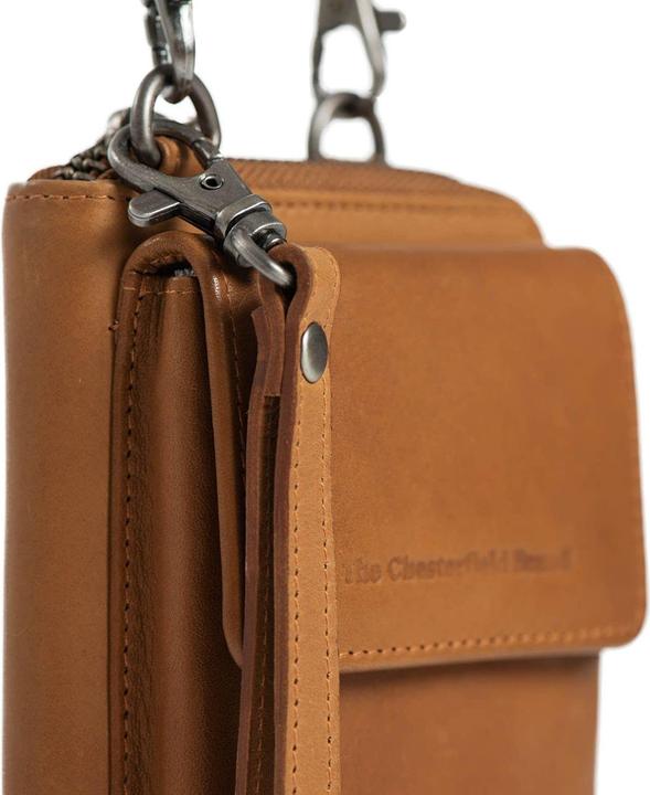 Produktbild The Chesterfield Brand Wax Pull Up Handytasche Leder 10 cm