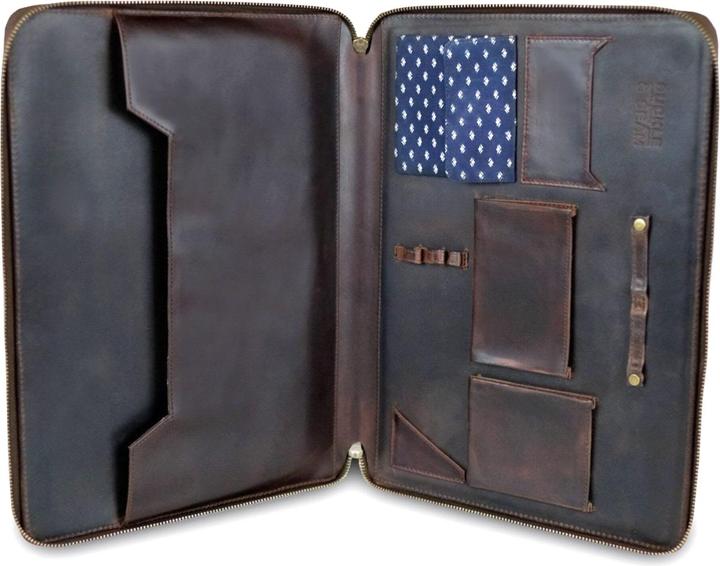 Produktbild Buckle & Seam Leder Dokumentenmappe Ralph Braun / Dot (14")