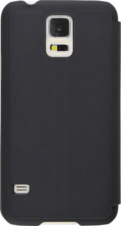Productafbeelding Mobiparts Slim Folio Case Samsung Galaxy S5 Mini Black (Samsung Galaxy S5 Mini)